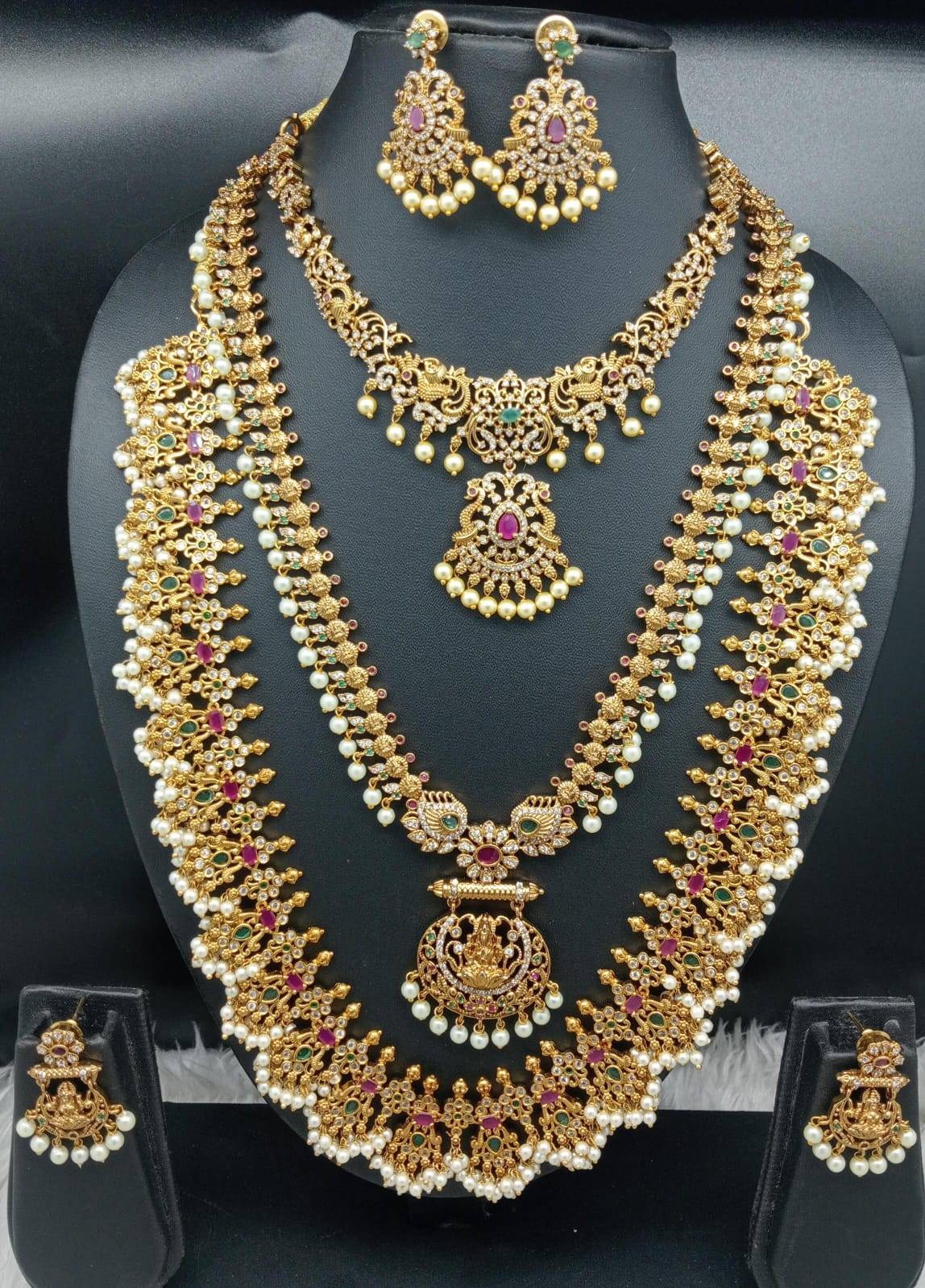 GJ Super Kasti Lyne Necklace Set